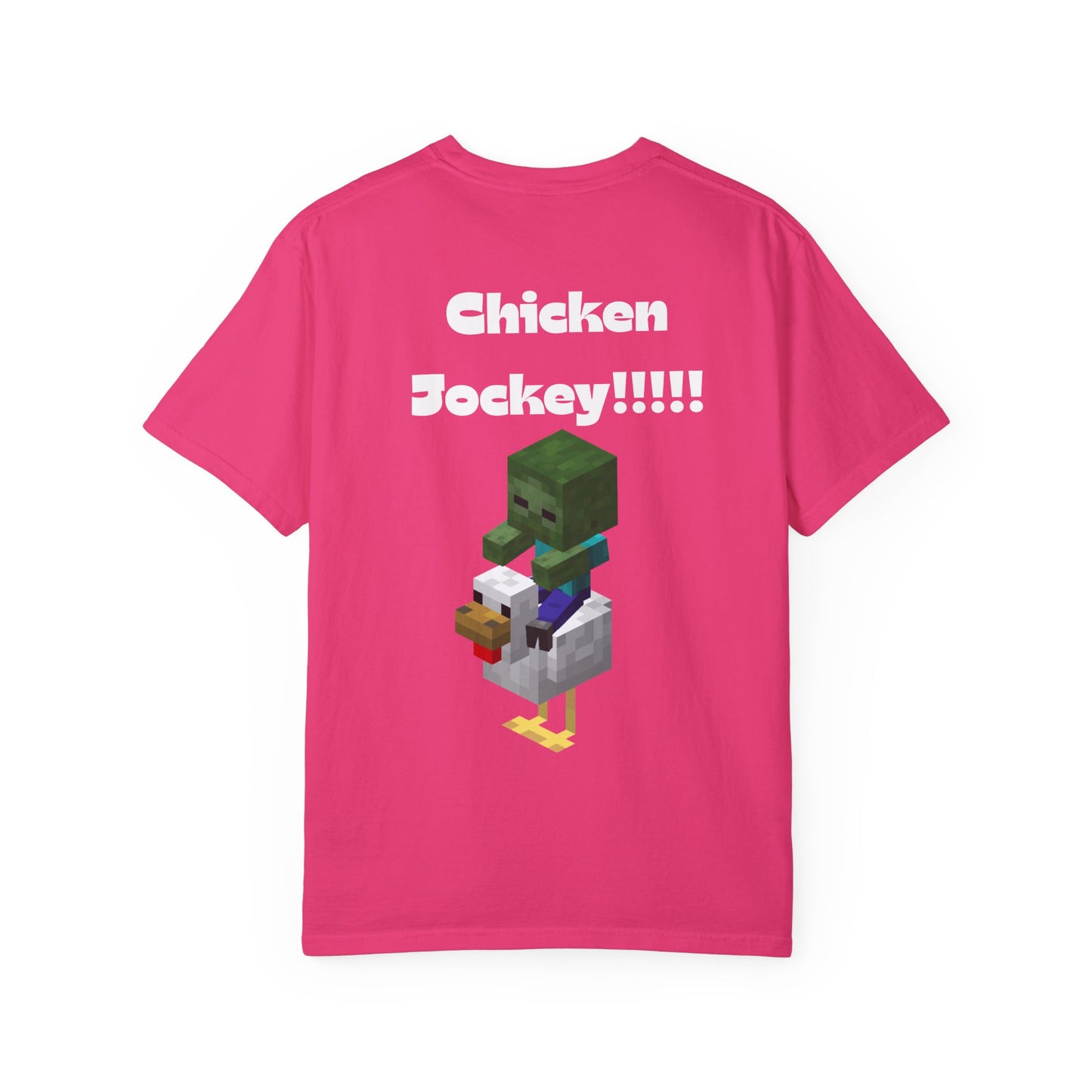 Minecraft Chicken Jockey Unisex T-Shirt - Fun Gaming Apparel