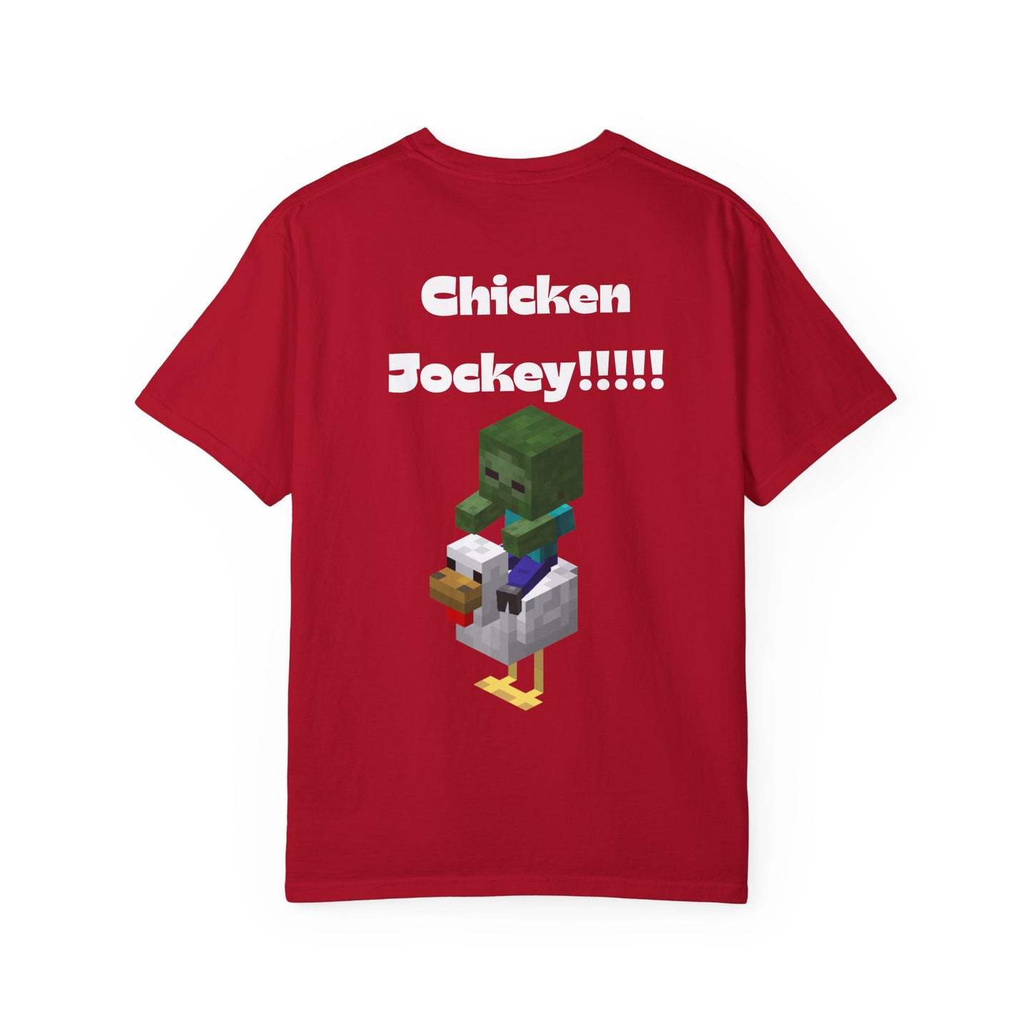 Minecraft Chicken Jockey Unisex T-Shirt - Fun Gaming Apparel