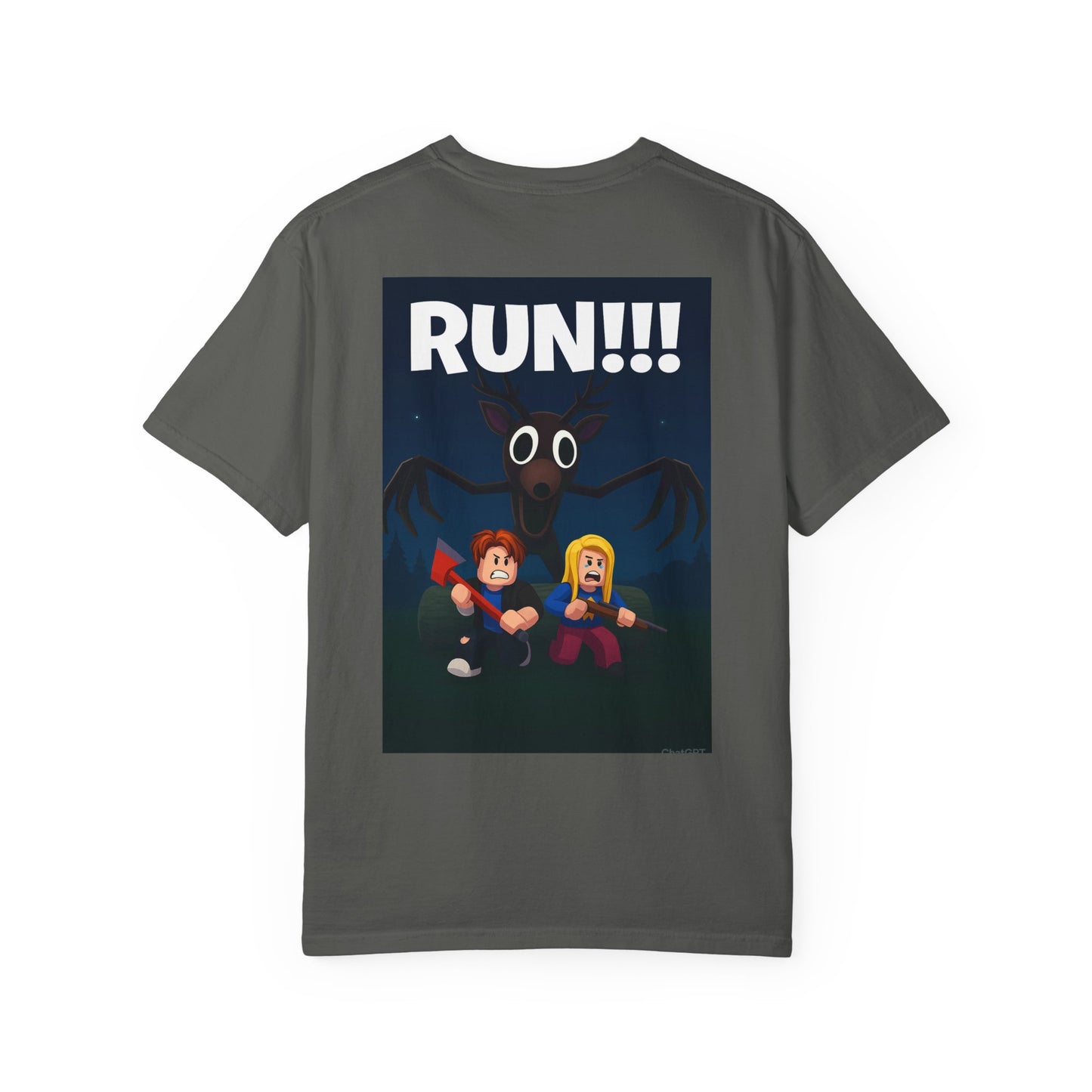 Playful Unisex Garment-Dyed T-Shirt with Fun Characters | Perfect for Casual Wear, Cute Gift Idea, Halloween Party, Kids' Party, [...]