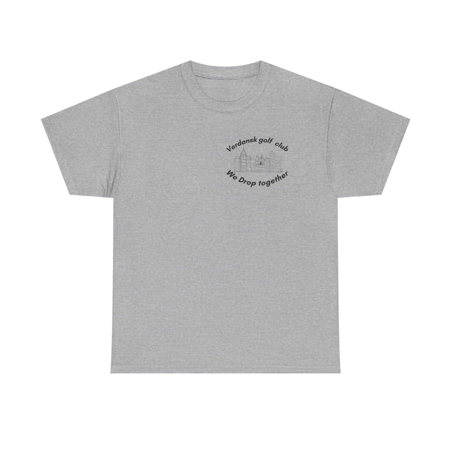 Verdansk Golf Club Heavy Cotton Tee - We Drop Together, Streetwear for Golf Lovers