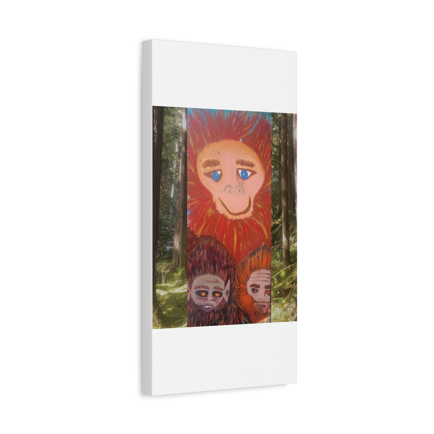 Big foot of the PNW by local artist - Colorful Bigfoot Design for Home Décor