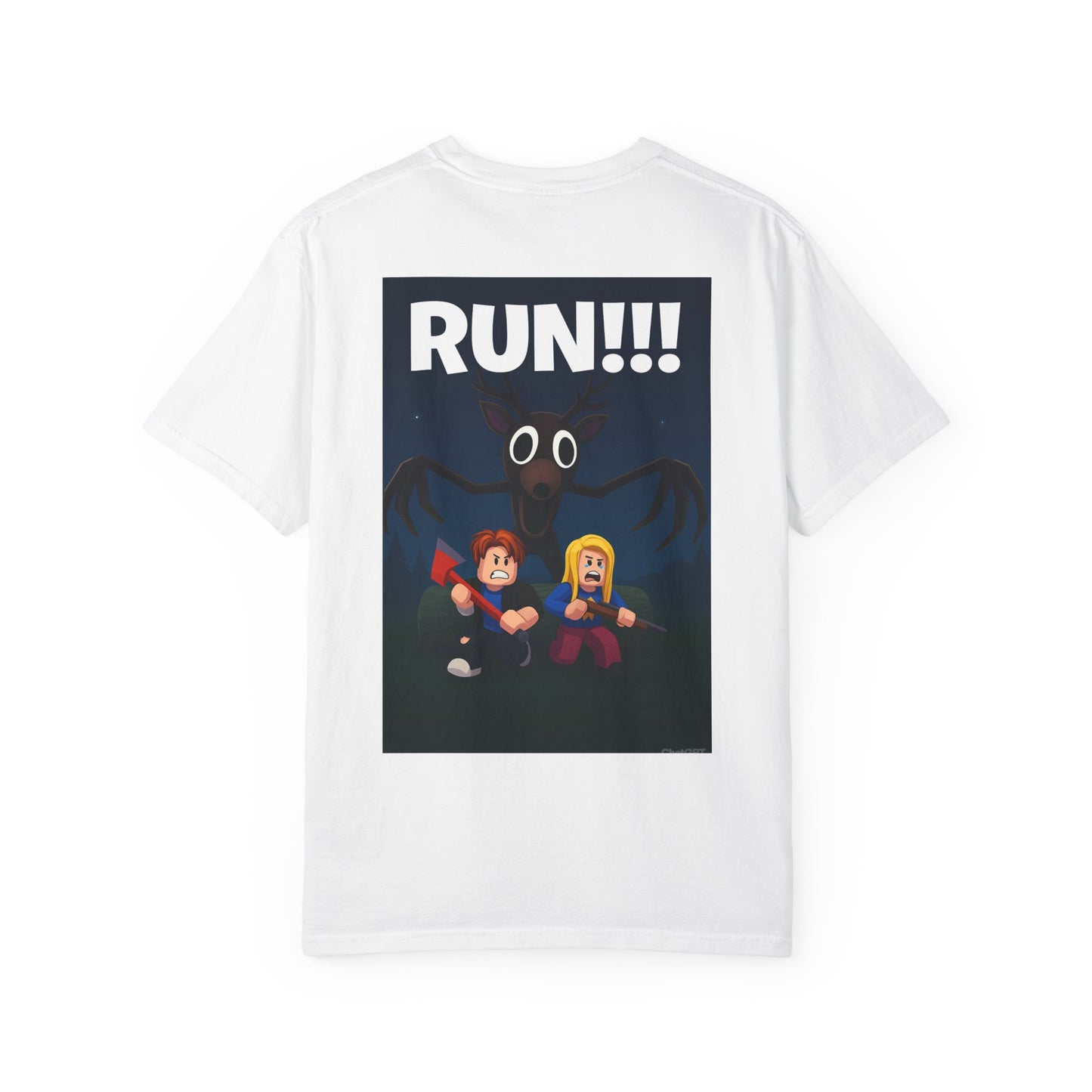 Playful Unisex Garment-Dyed T-Shirt with Fun Characters | Perfect for Casual Wear, Cute Gift Idea, Halloween Party, Kids' Party, [...]