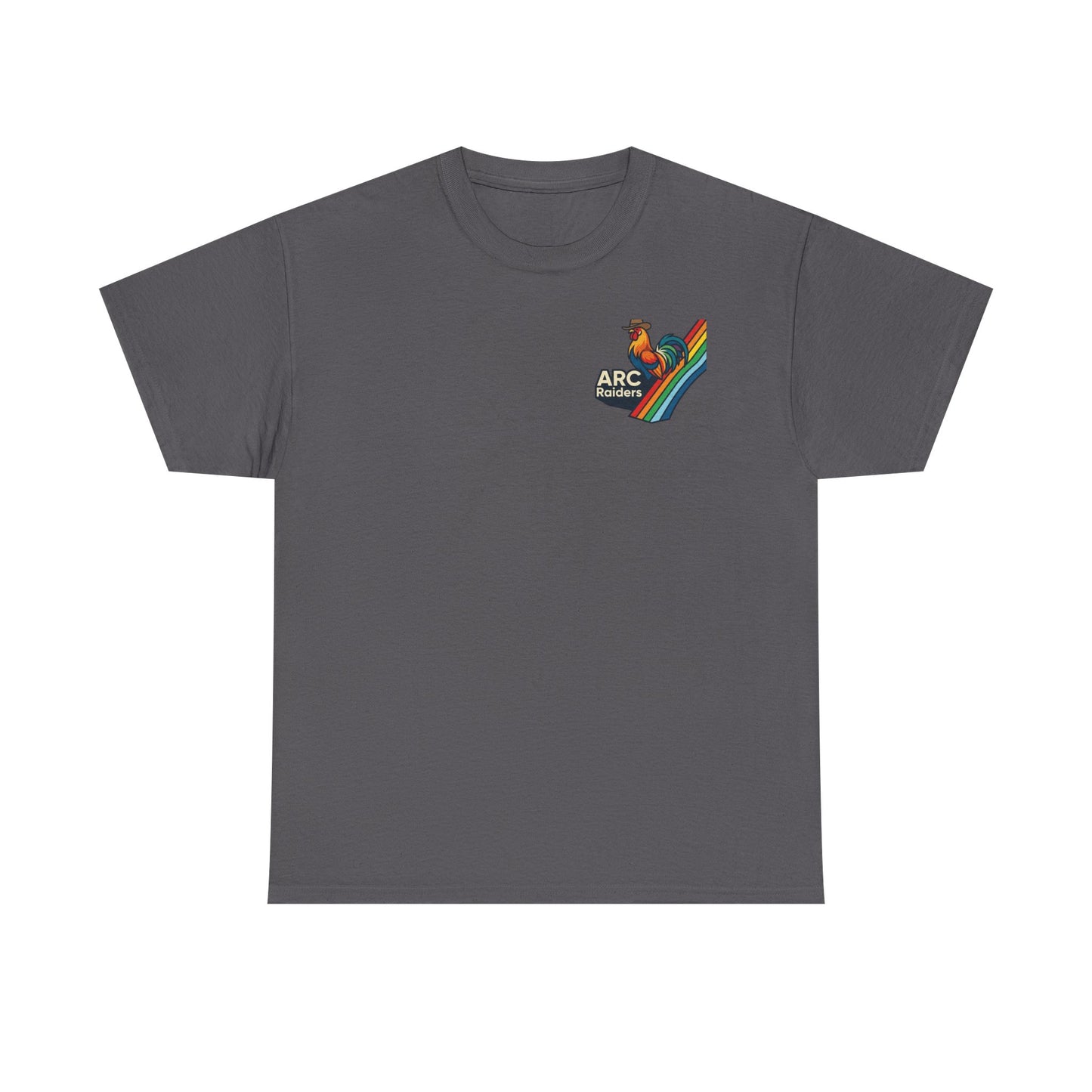 Rooster Graphic Tee — "I'm Not Gay But Seeds Are Seeds" Funny Farm Shirt