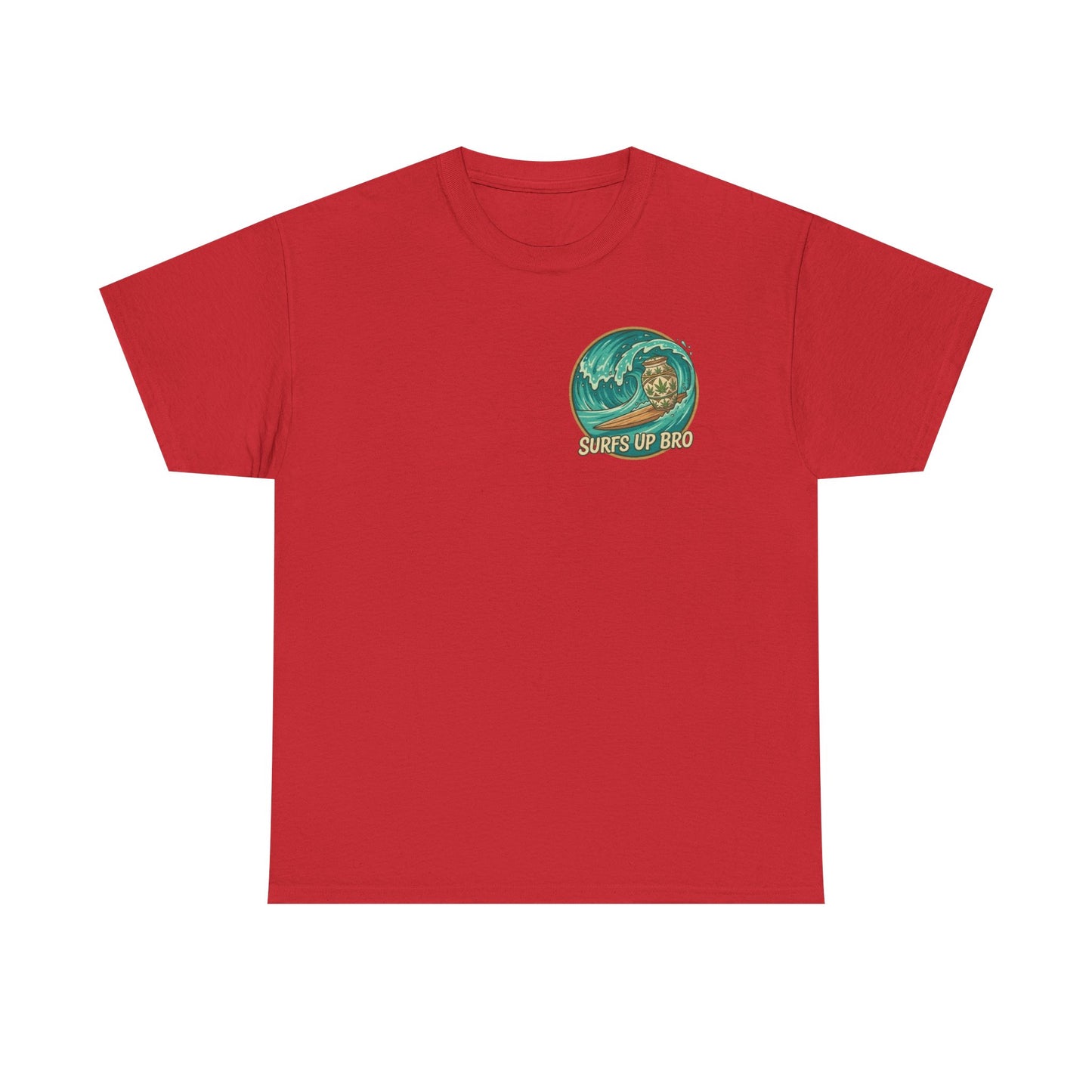 Bro Woulda Wanted It' Graphic Tee (Beach Wave Chest Accent)