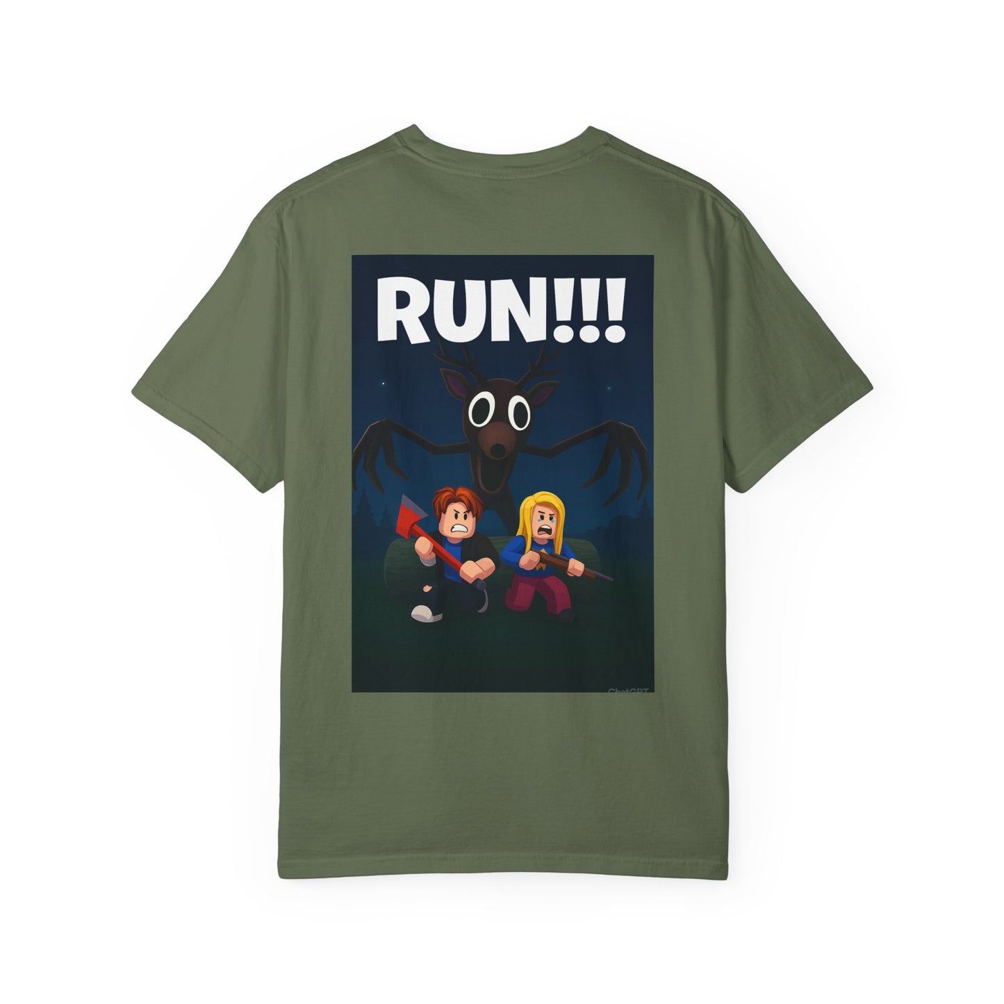 Playful Unisex Garment-Dyed T-Shirt with Fun Characters | Perfect for Casual Wear, Cute Gift Idea, Halloween Party, Kids' Party, [...]