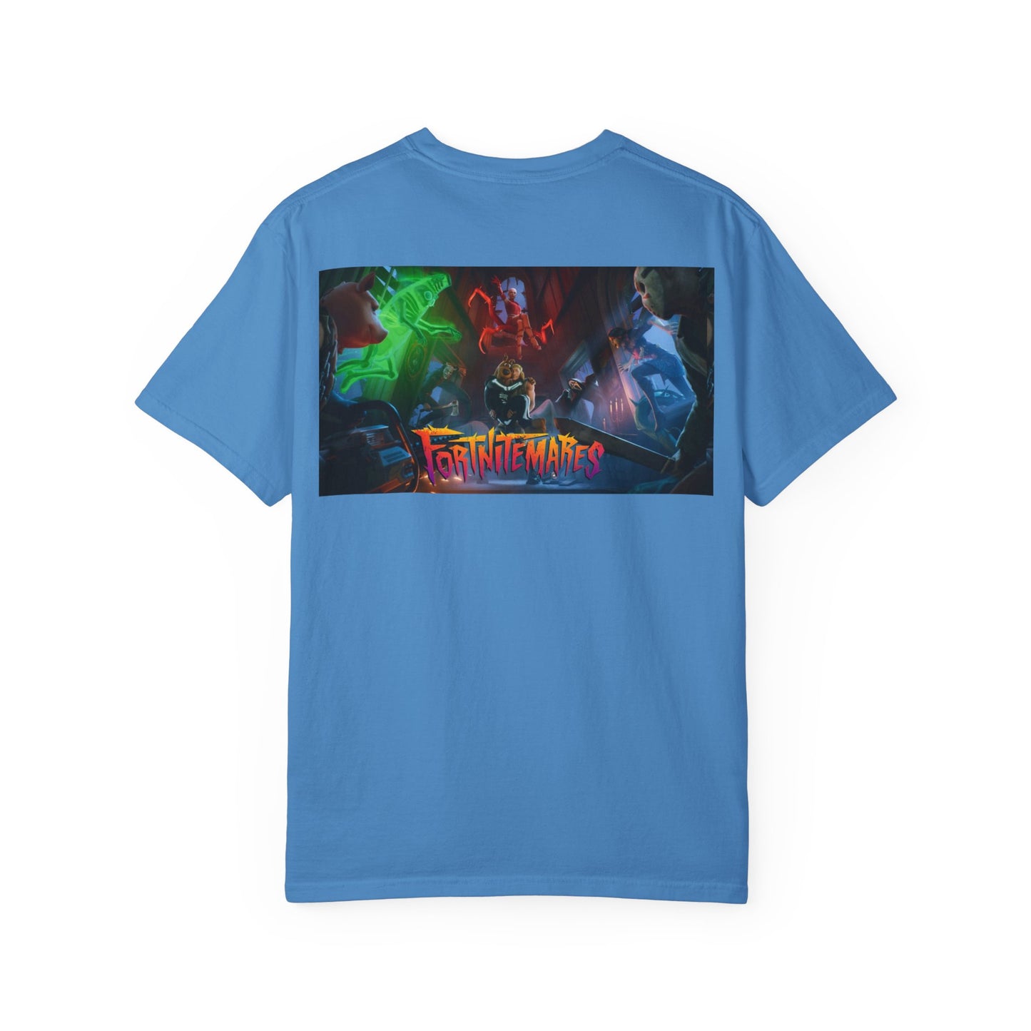 Fortnitemares Unisex Garment-Dyed T-shirt - Cool Gaming Tee, Casual Wear, Gamer Gift, Retro Fashion, Birthday Gift, Summer Style