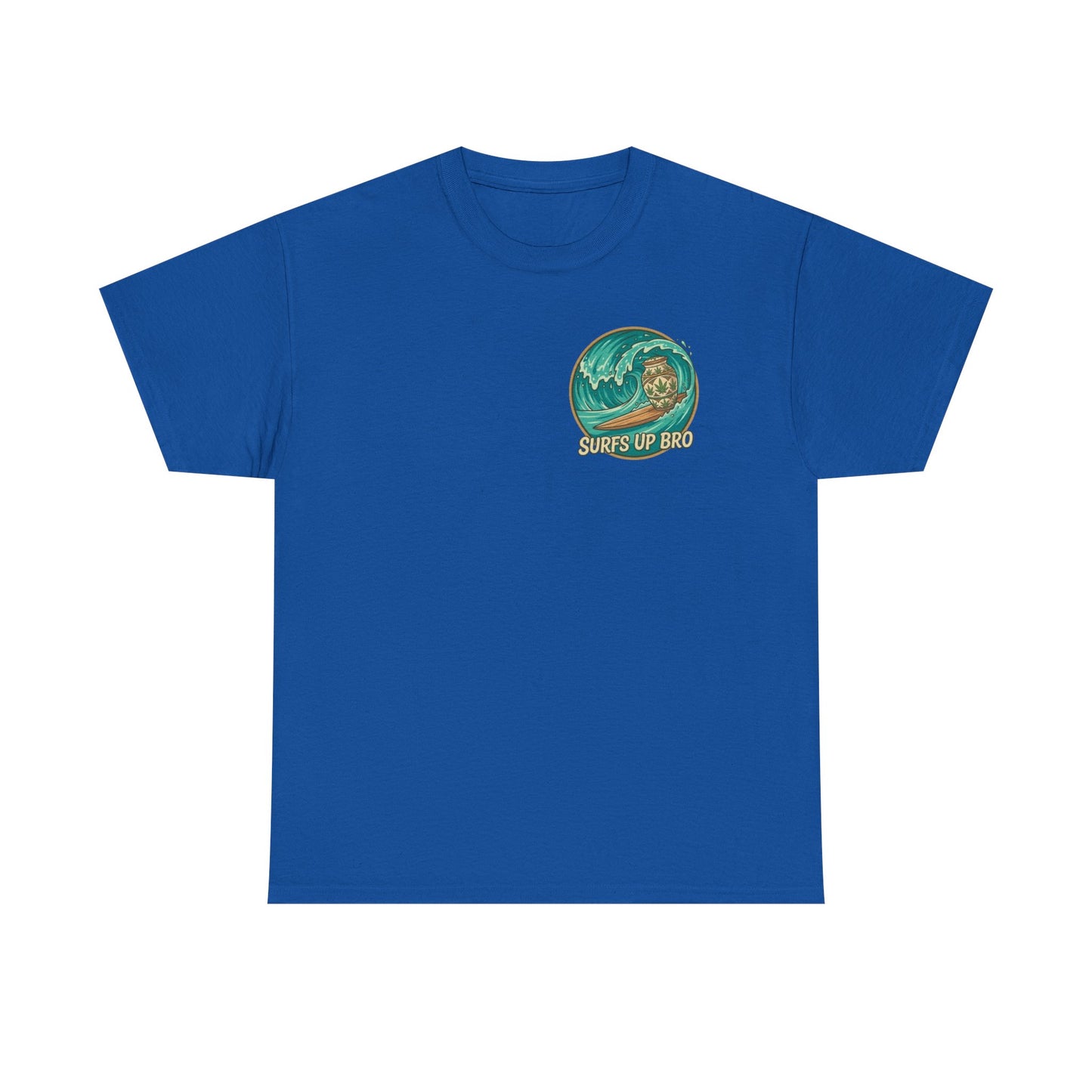 Bro Woulda Wanted It' Graphic Tee (Beach Wave Chest Accent)
