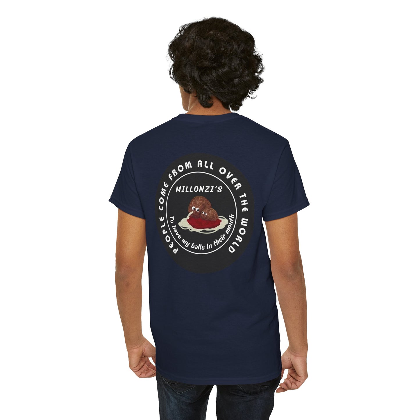 Copy of Meatball request — "My Ballz Your Mouth" Italian Deli Graphic T-Shirt