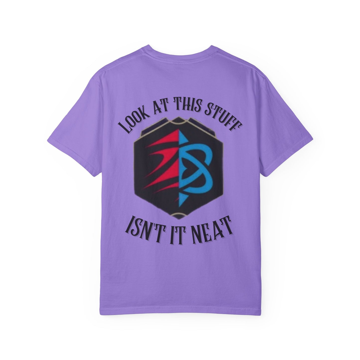 Garment-Dyed Unisex T-Shirt - Ruby Sapphire Design with Fun Quote