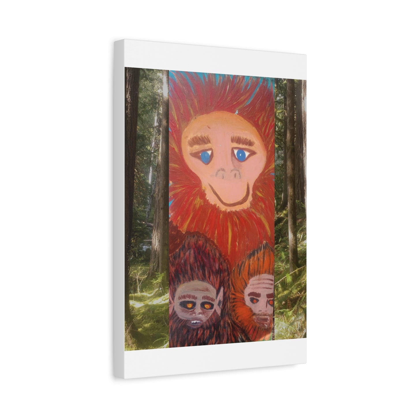 Big foot of the PNW by local artist - Colorful Bigfoot Design for Home Décor