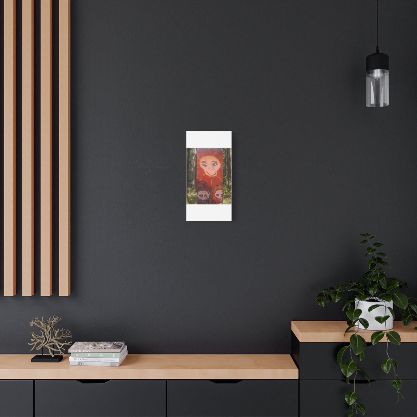 Big foot of the PNW by local artist - Colorful Bigfoot Design for Home Décor