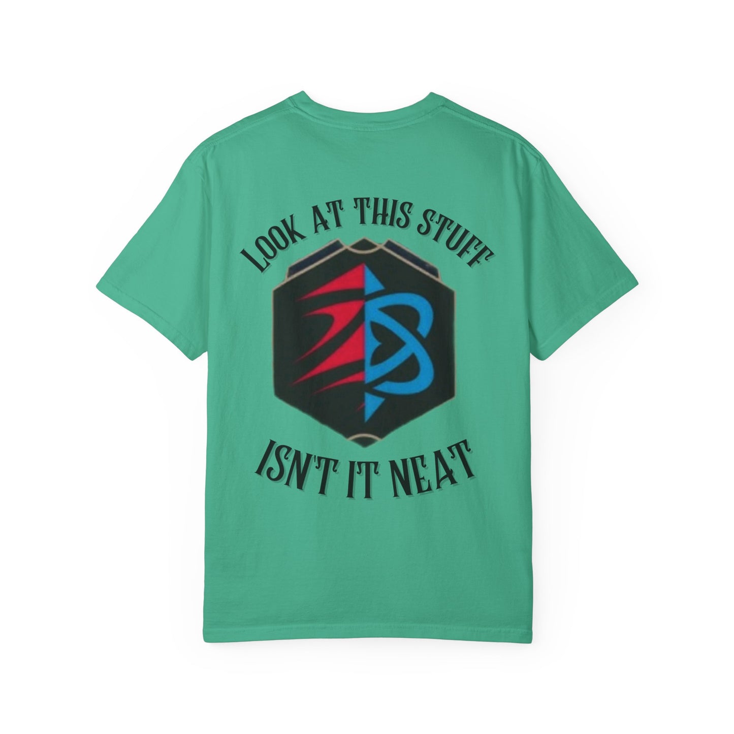 Garment-Dyed Unisex T-Shirt - Ruby Sapphire Design with Fun Quote