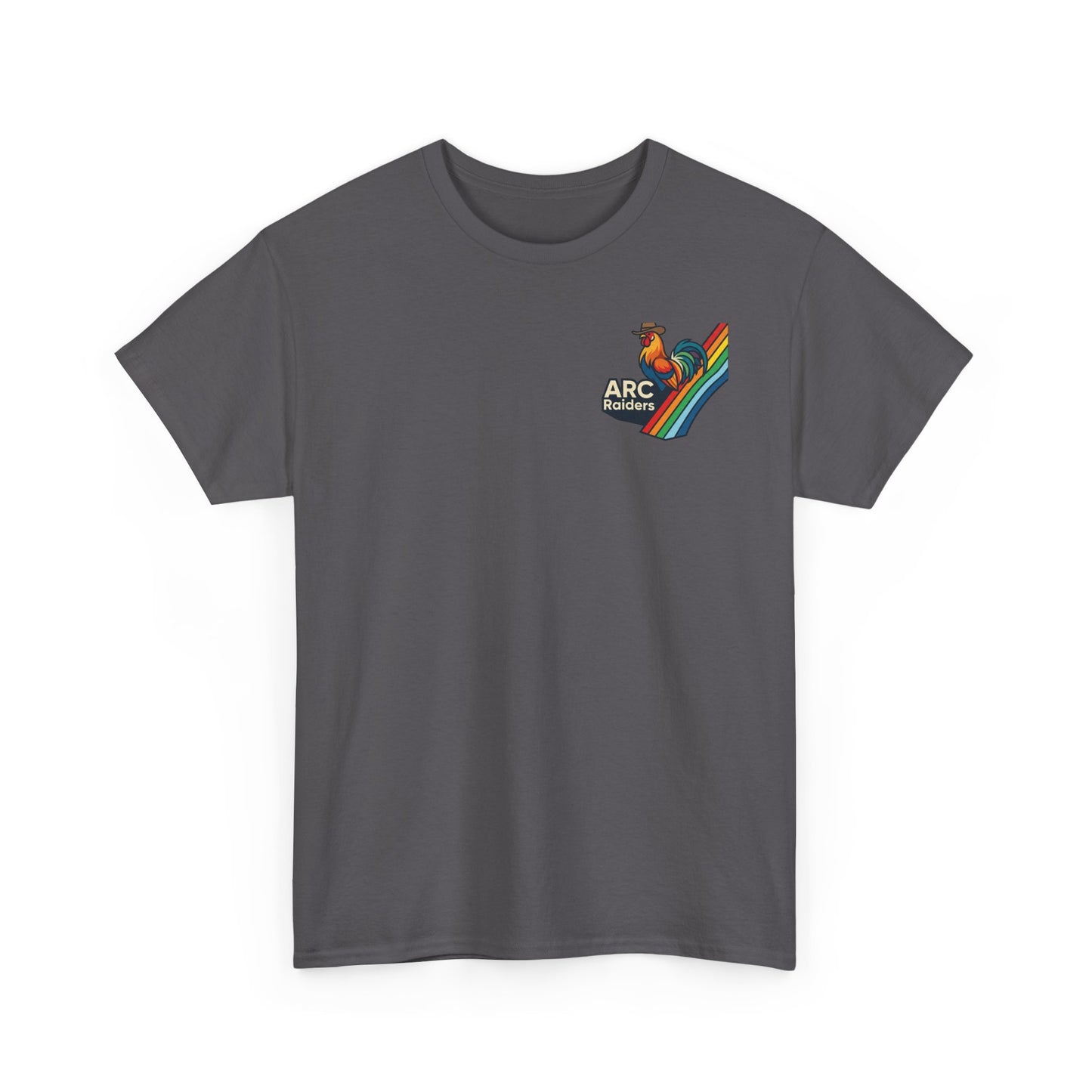 Rooster Graphic Tee — "I'm Not Gay But Seeds Are Seeds" Funny Farm Shirt