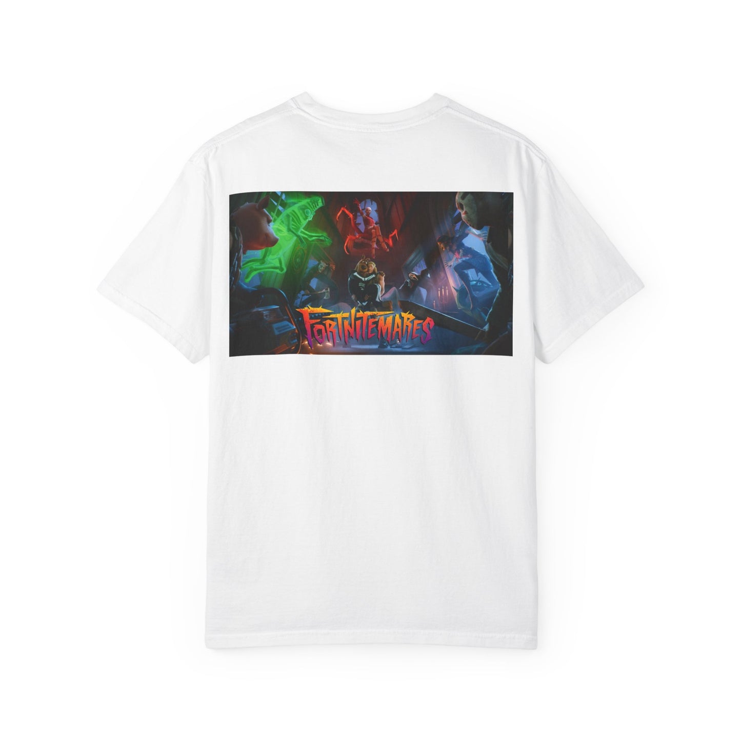 Fortnitemares Unisex Garment-Dyed T-shirt - Cool Gaming Tee, Casual Wear, Gamer Gift, Retro Fashion, Birthday Gift, Summer Style