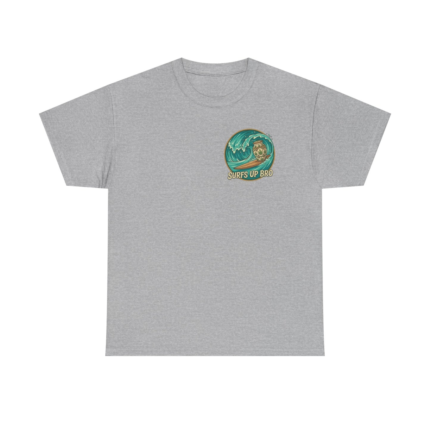 Bro Woulda Wanted It' Graphic Tee (Beach Wave Chest Accent)