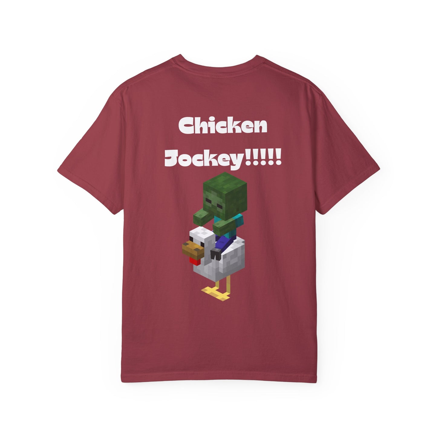Minecraft Chicken Jockey Unisex T-Shirt - Fun Gaming Apparel