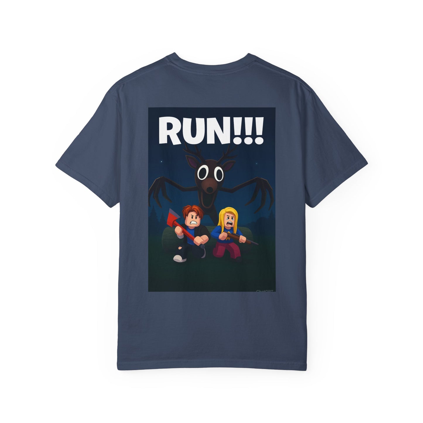 Playful Unisex Garment-Dyed T-Shirt with Fun Characters | Perfect for Casual Wear, Cute Gift Idea, Halloween Party, Kids' Party, [...]