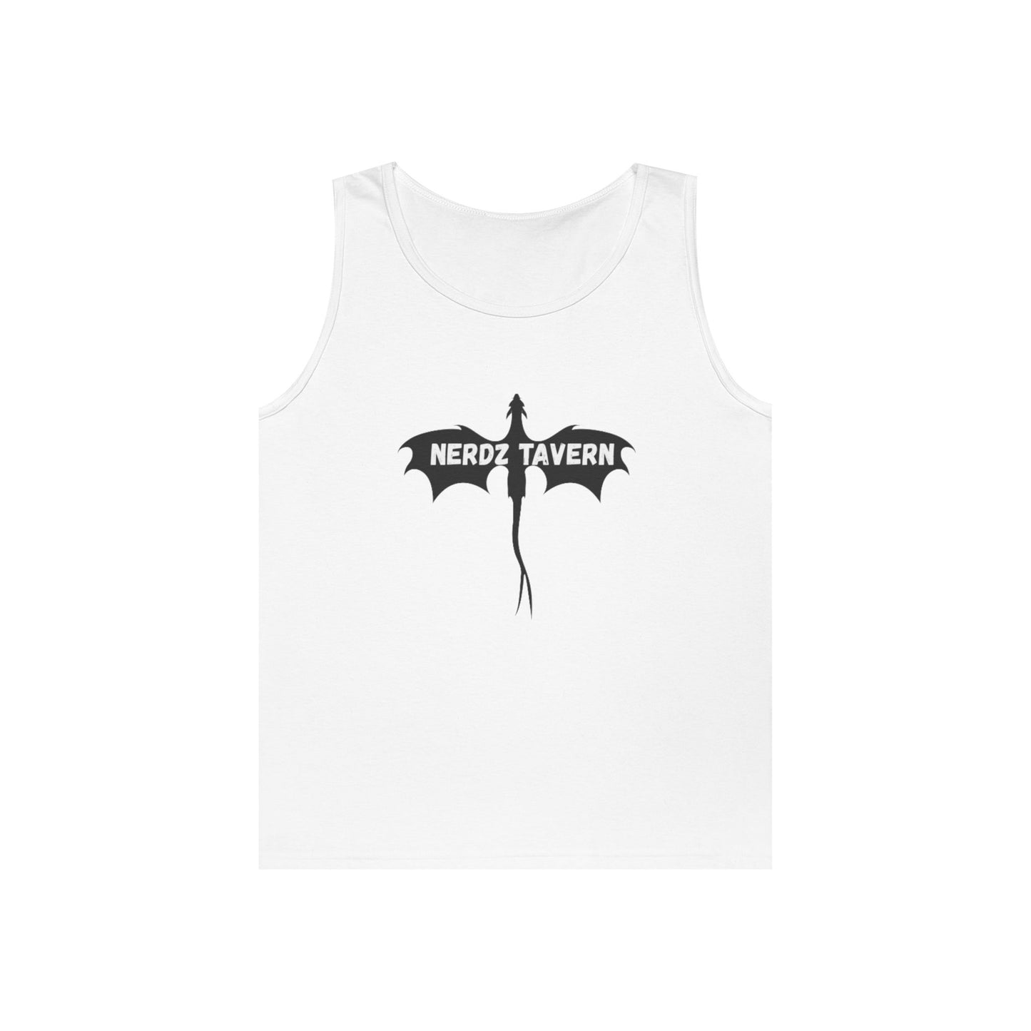 Nerdz Tavern & Toxic Rocket Unisex Heavy Cotton Tank Top - Perfect for Gamers & Comic Con Fans