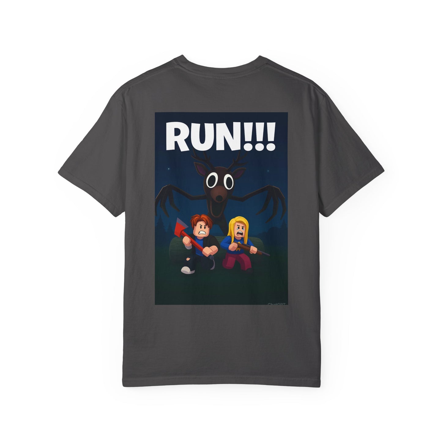 Playful Unisex Garment-Dyed T-Shirt with Fun Characters | Perfect for Casual Wear, Cute Gift Idea, Halloween Party, Kids' Party, [...]