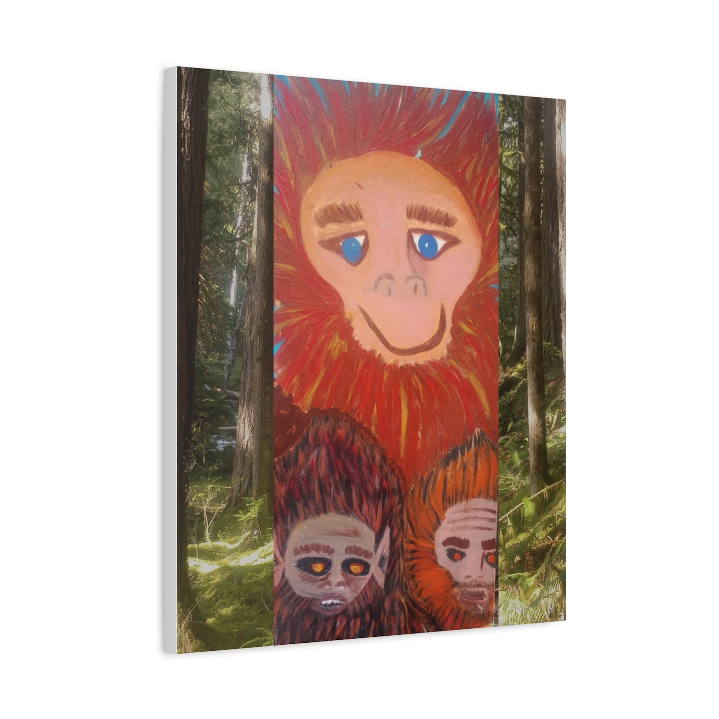 Big foot of the PNW by local artist - Colorful Bigfoot Design for Home Décor