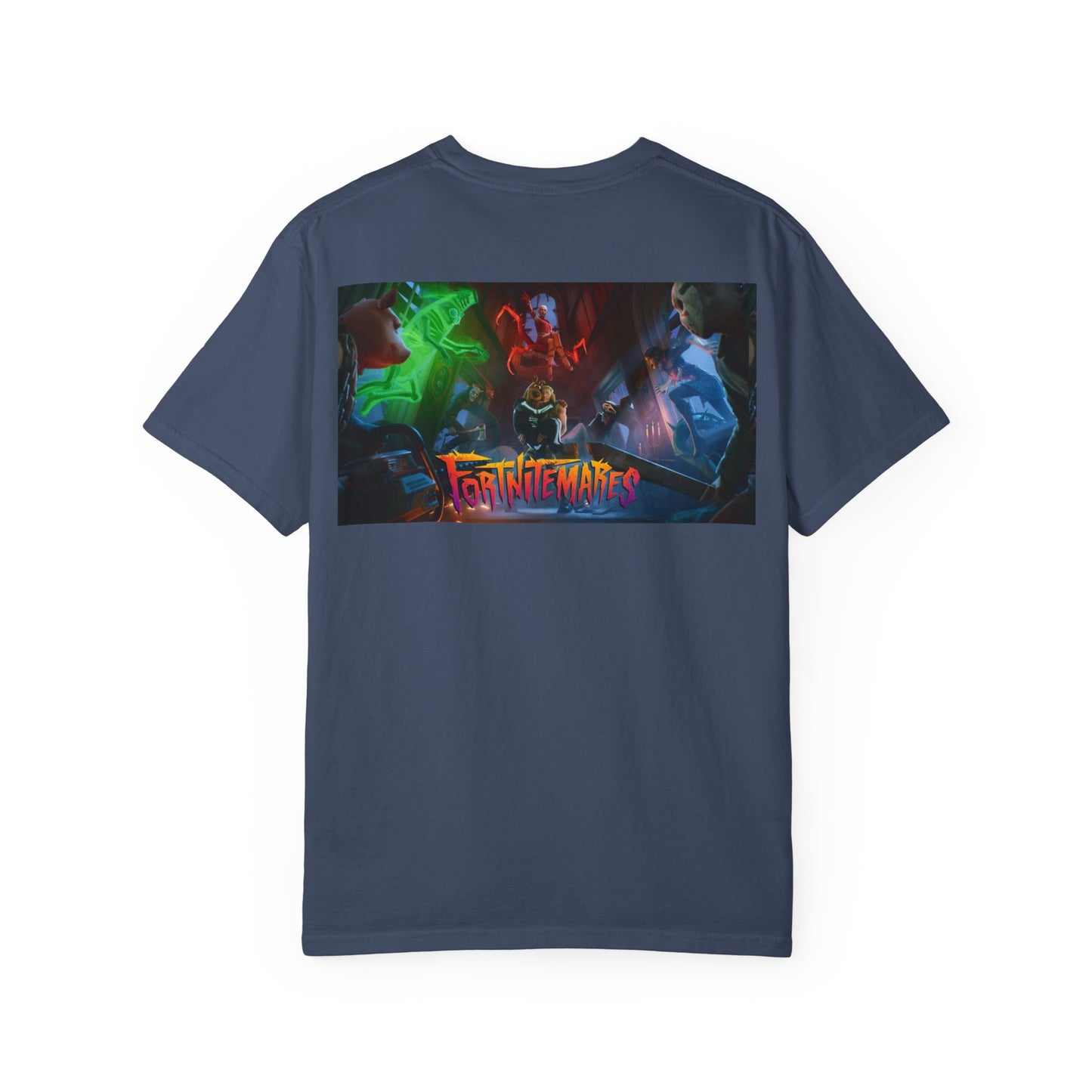 Fortnitemares Unisex Garment-Dyed T-shirt - Cool Gaming Tee, Casual Wear, Gamer Gift, Retro Fashion, Birthday Gift, Summer Style