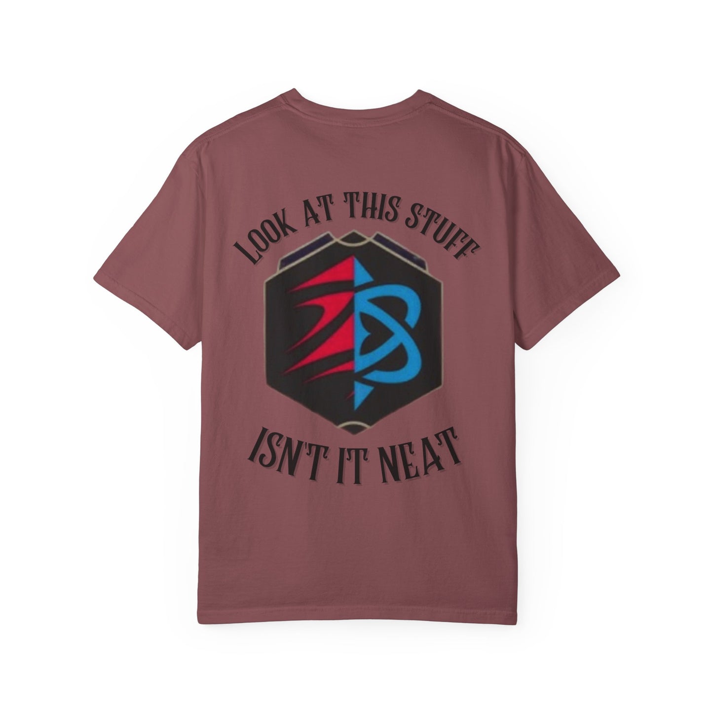Garment-Dyed Unisex T-Shirt - Ruby Sapphire Design with Fun Quote
