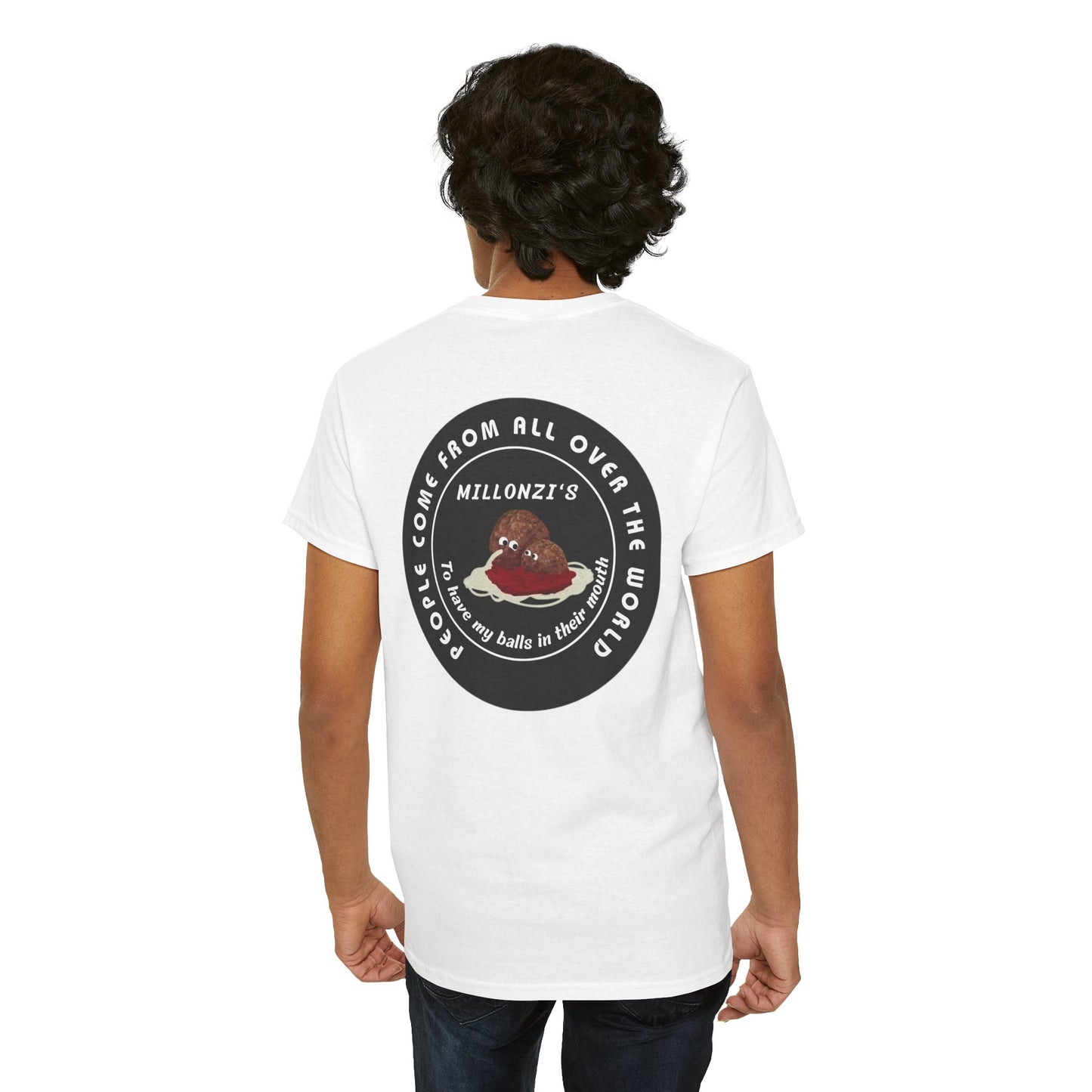 Copy of Meatball request — "My Ballz Your Mouth" Italian Deli Graphic T-Shirt