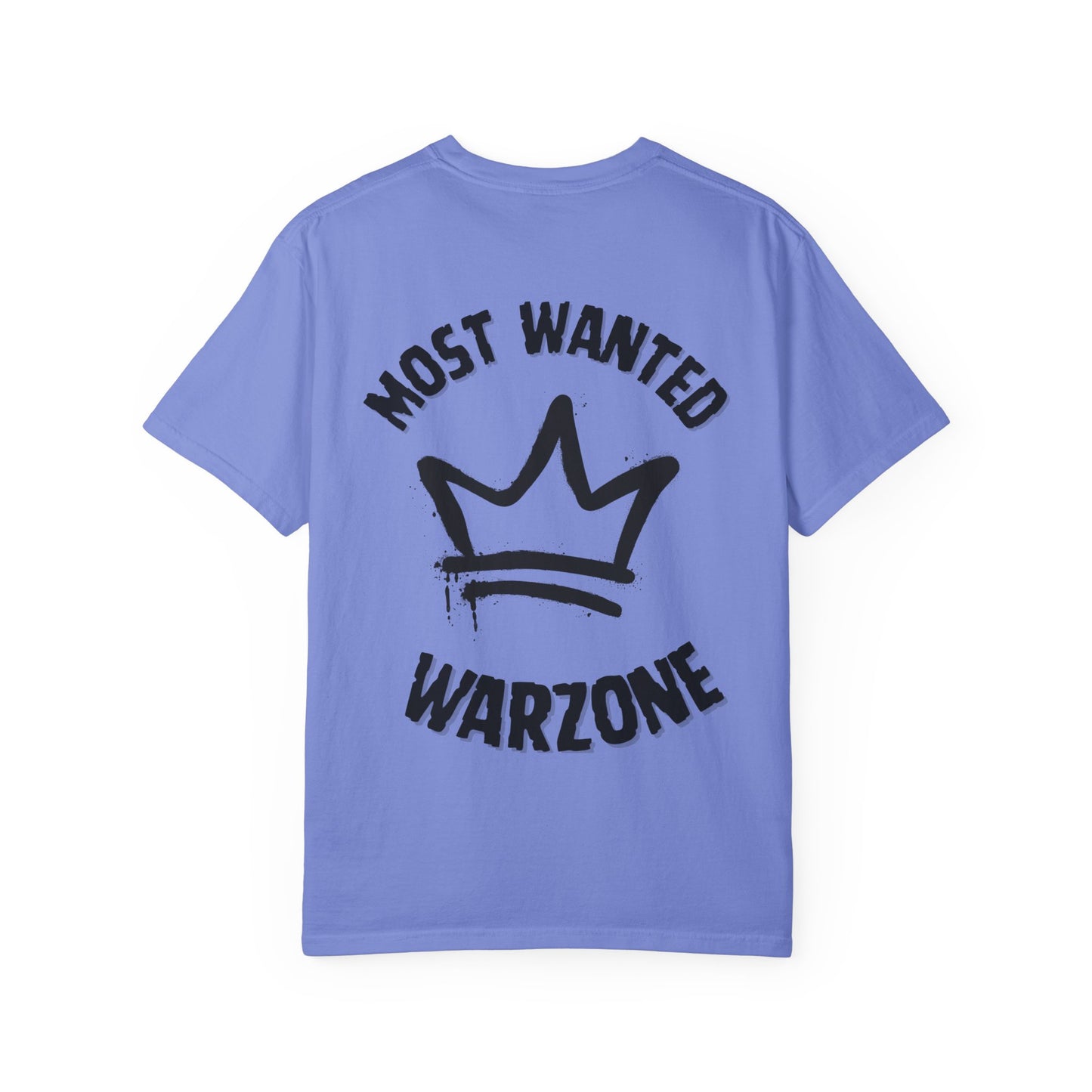 Unisex Garment-Dyed T-Shirt | Most Wanted Warzone Graphic Tee