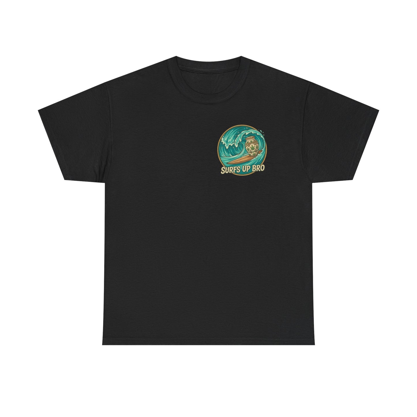 Bro Woulda Wanted It' Graphic Tee (Beach Wave Chest Accent)