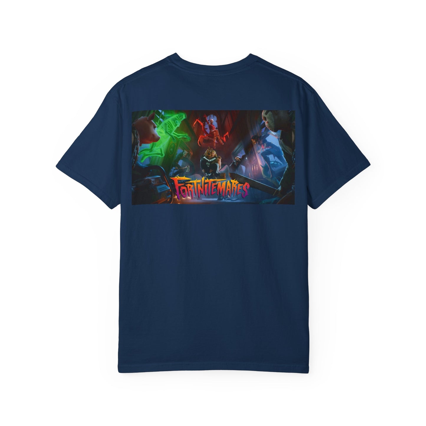 Fortnitemares Unisex Garment-Dyed T-shirt - Cool Gaming Tee, Casual Wear, Gamer Gift, Retro Fashion, Birthday Gift, Summer Style