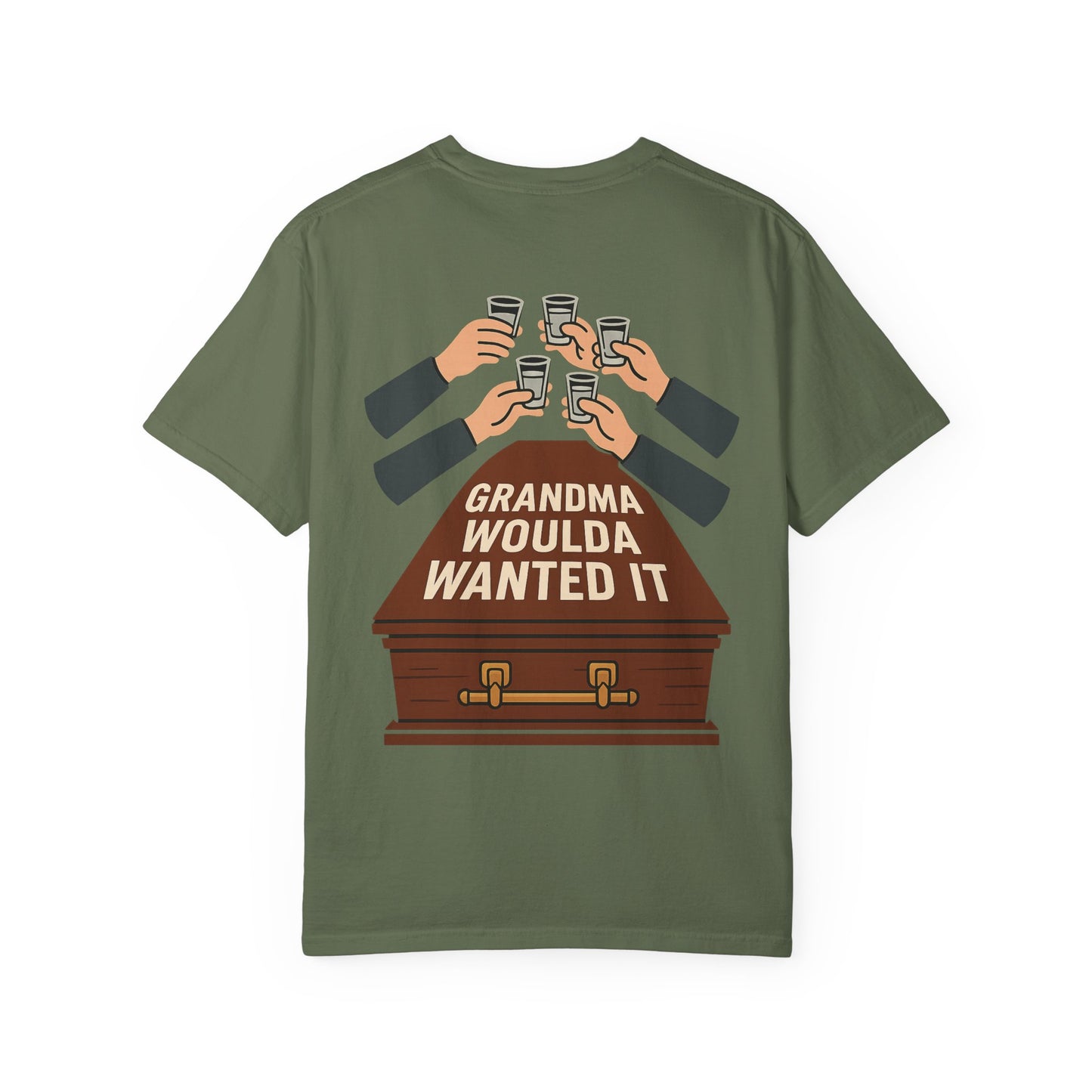 Grandma Woulda Wanted It T-Shirt, Funny T-Shirt, Gift for Grandma's Celebration, Unisex Casual Tee, Vintage Style Tee