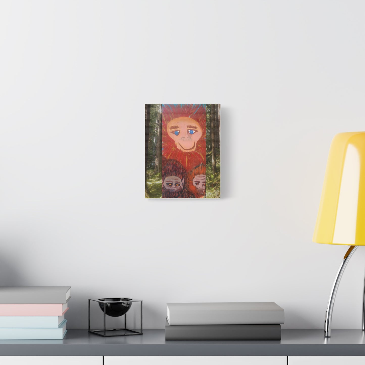 Big foot of the PNW by local artist - Colorful Bigfoot Design for Home Décor