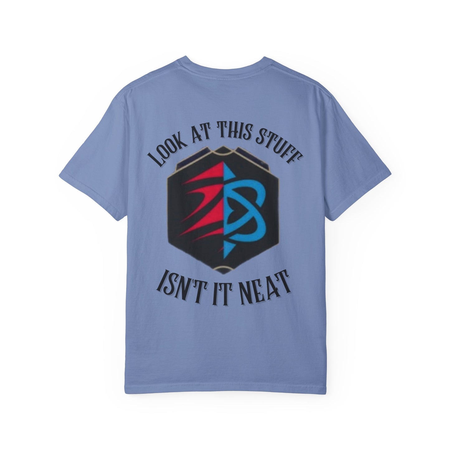 Garment-Dyed Unisex T-Shirt - Ruby Sapphire Design with Fun Quote