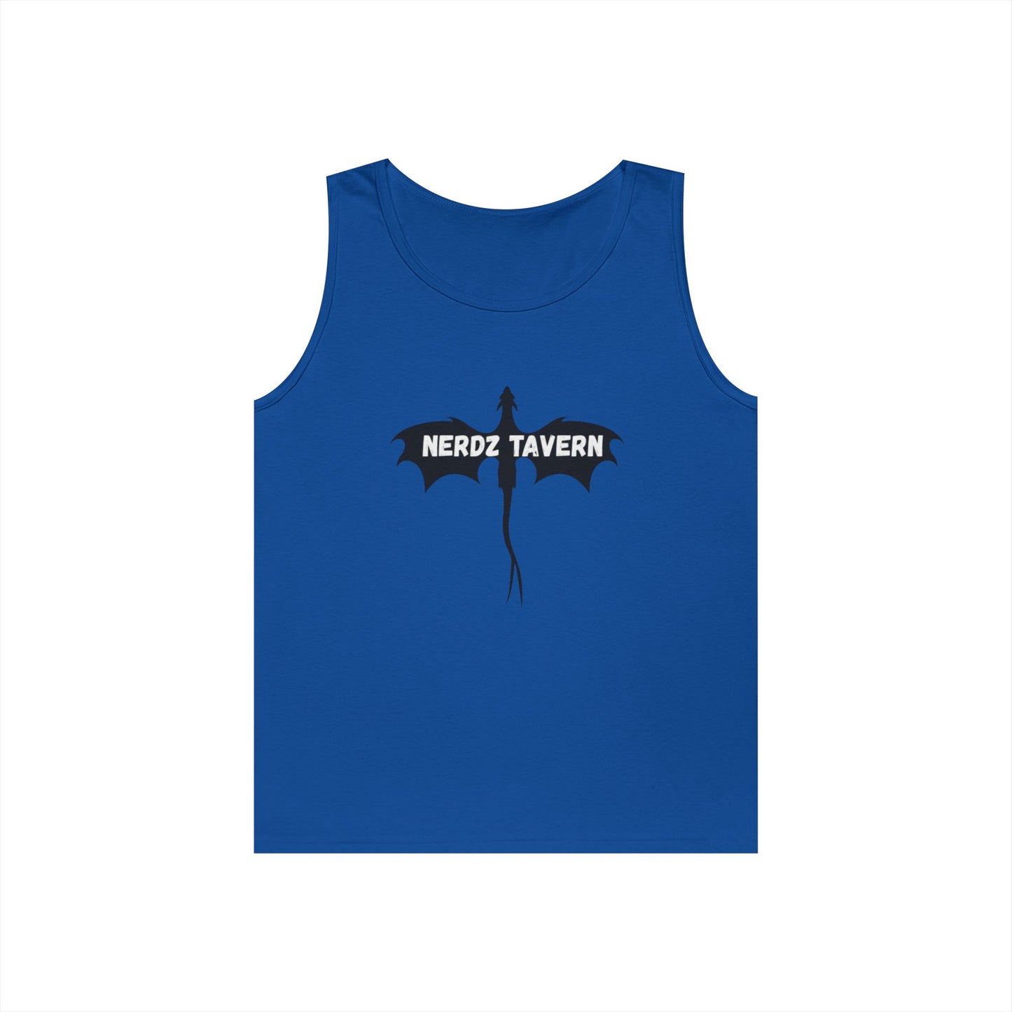 Nerdz Tavern & Toxic Rocket Unisex Heavy Cotton Tank Top - Perfect for Gamers & Comic Con Fans