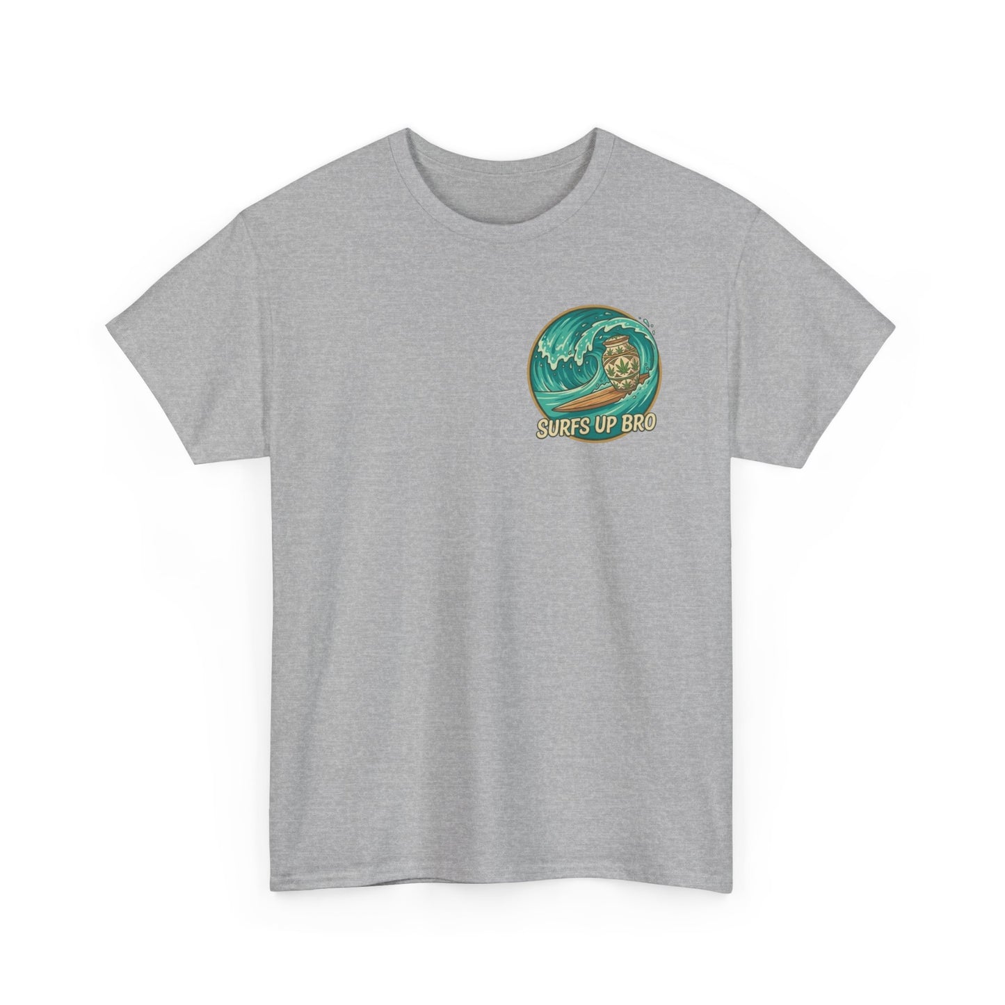 Bro Woulda Wanted It' Graphic Tee (Beach Wave Chest Accent)