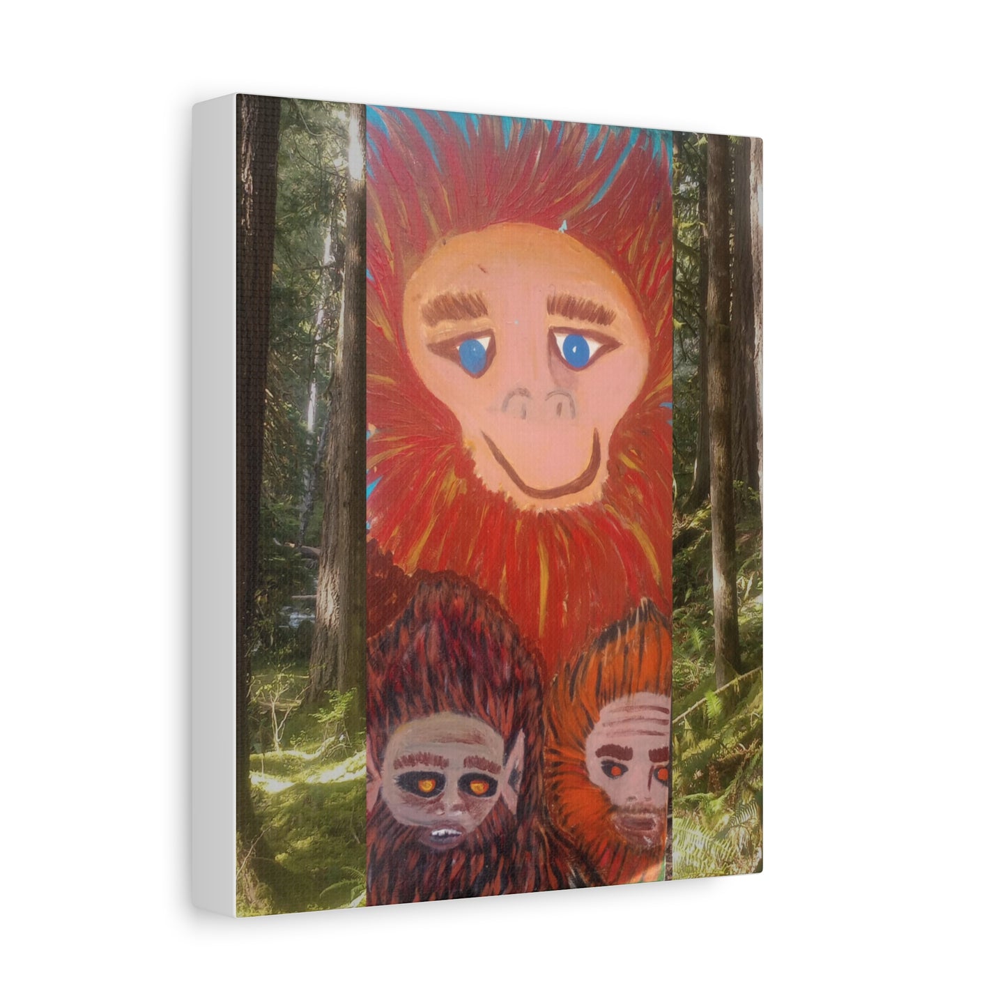 Big foot of the PNW by local artist - Colorful Bigfoot Design for Home Décor