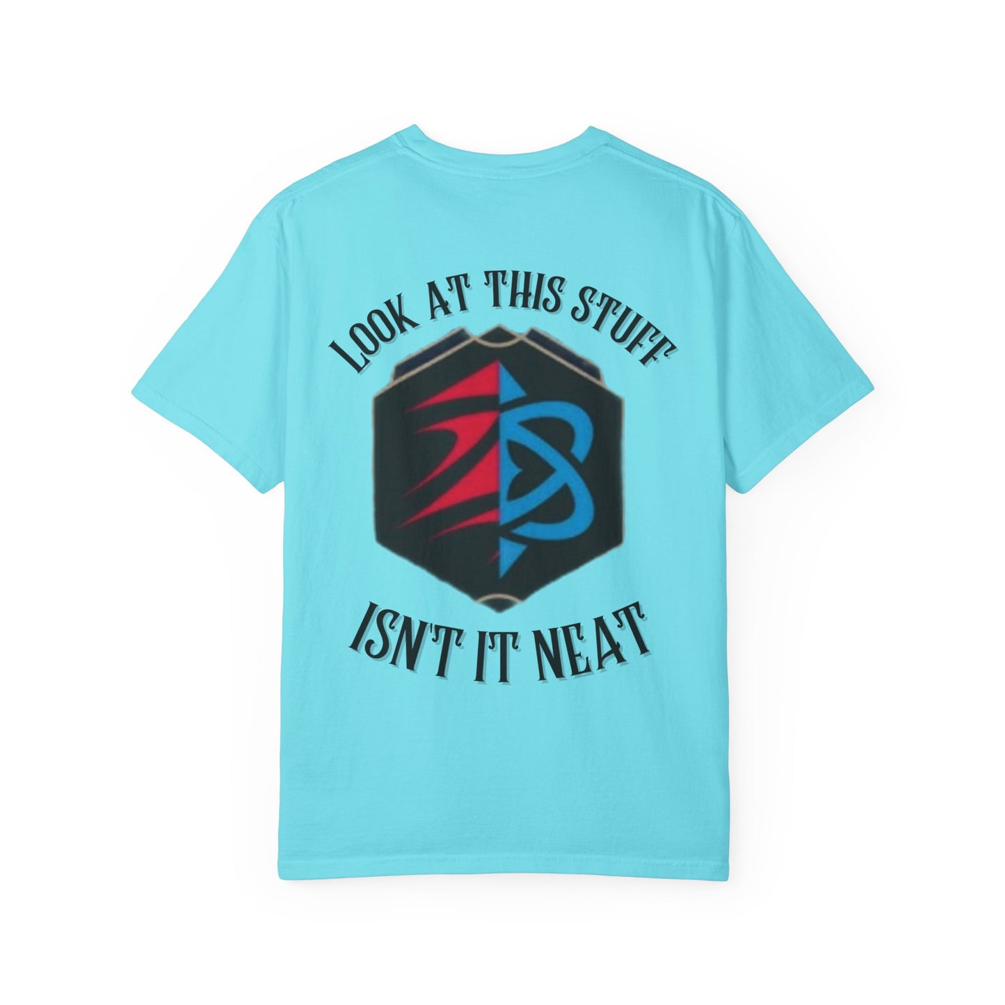 Garment-Dyed Unisex T-Shirt - Ruby Sapphire Design with Fun Quote