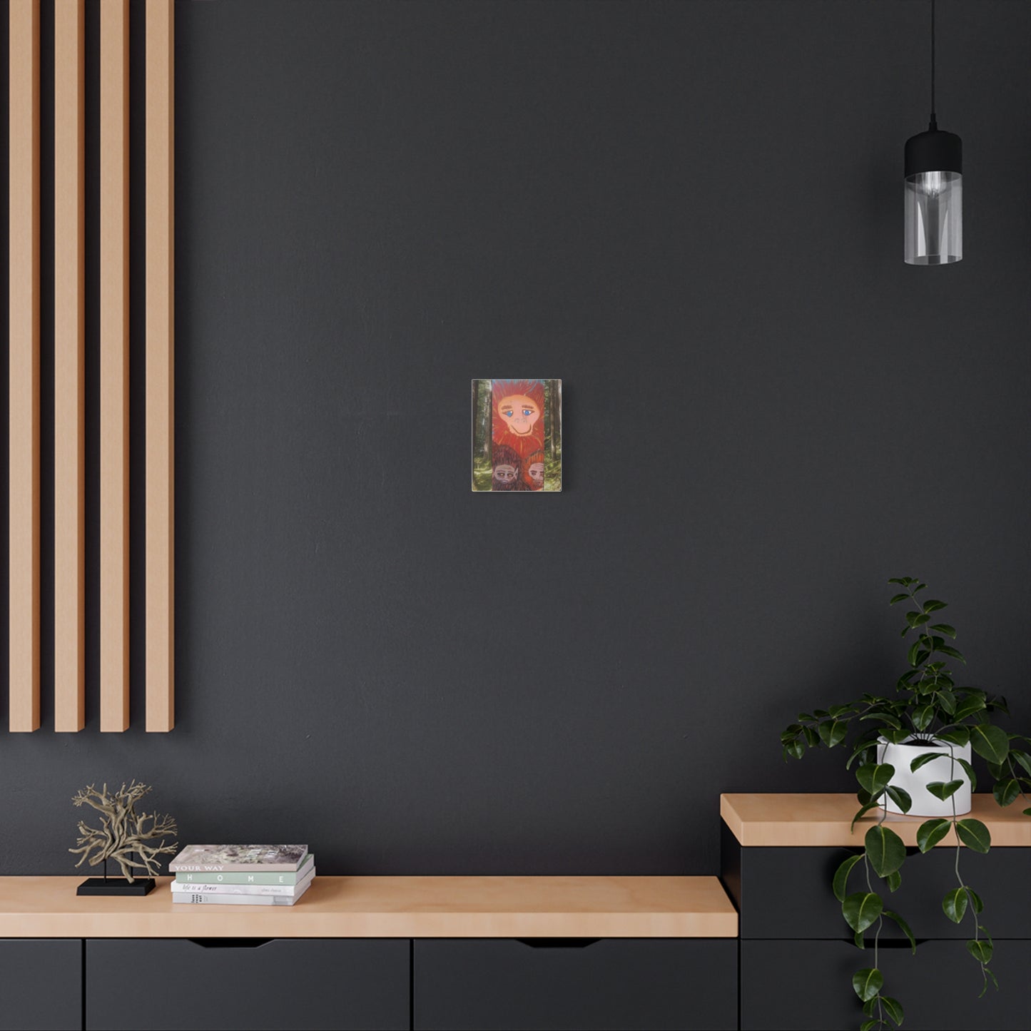Big foot of the PNW by local artist - Colorful Bigfoot Design for Home Décor
