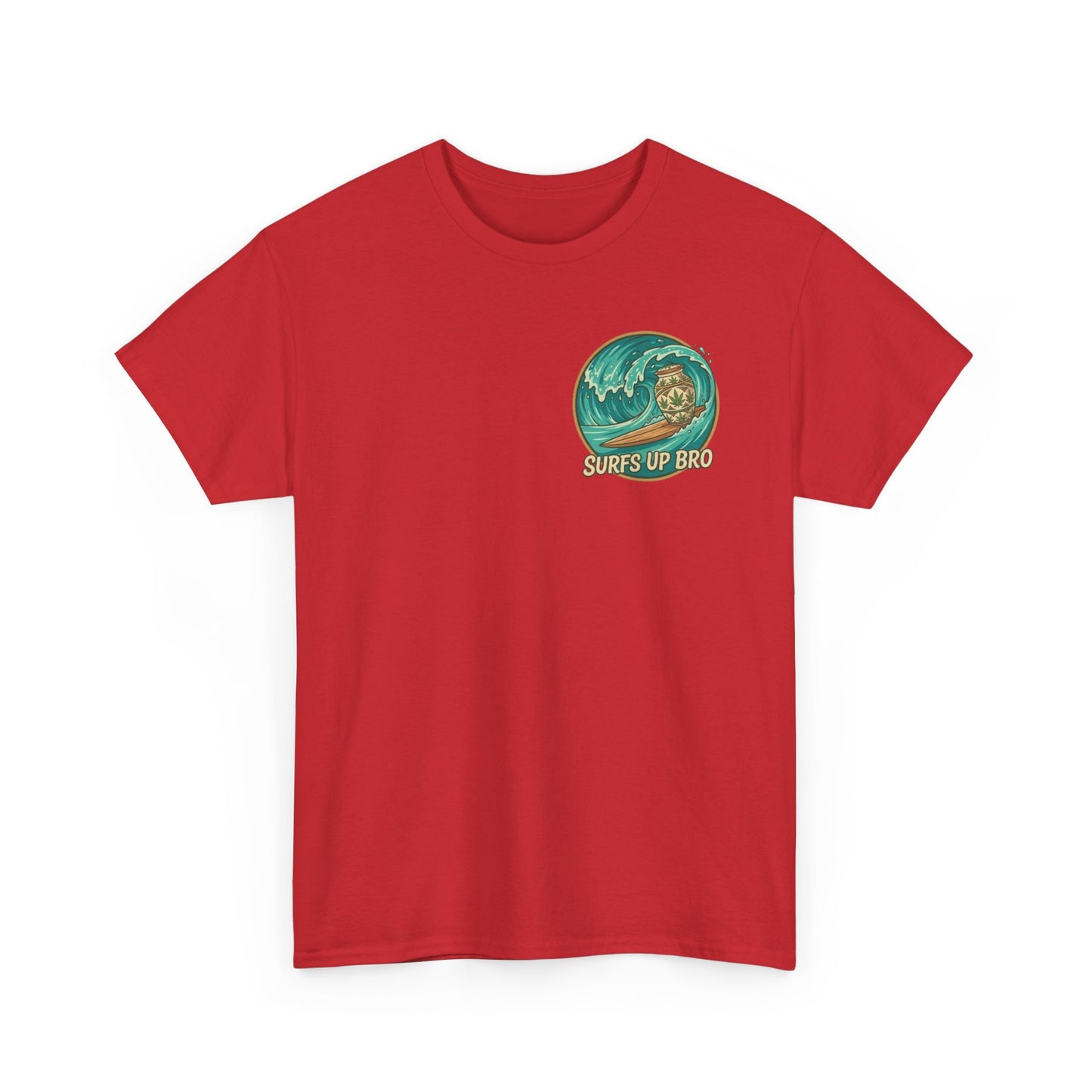 Bro Woulda Wanted It' Graphic Tee (Beach Wave Chest Accent)