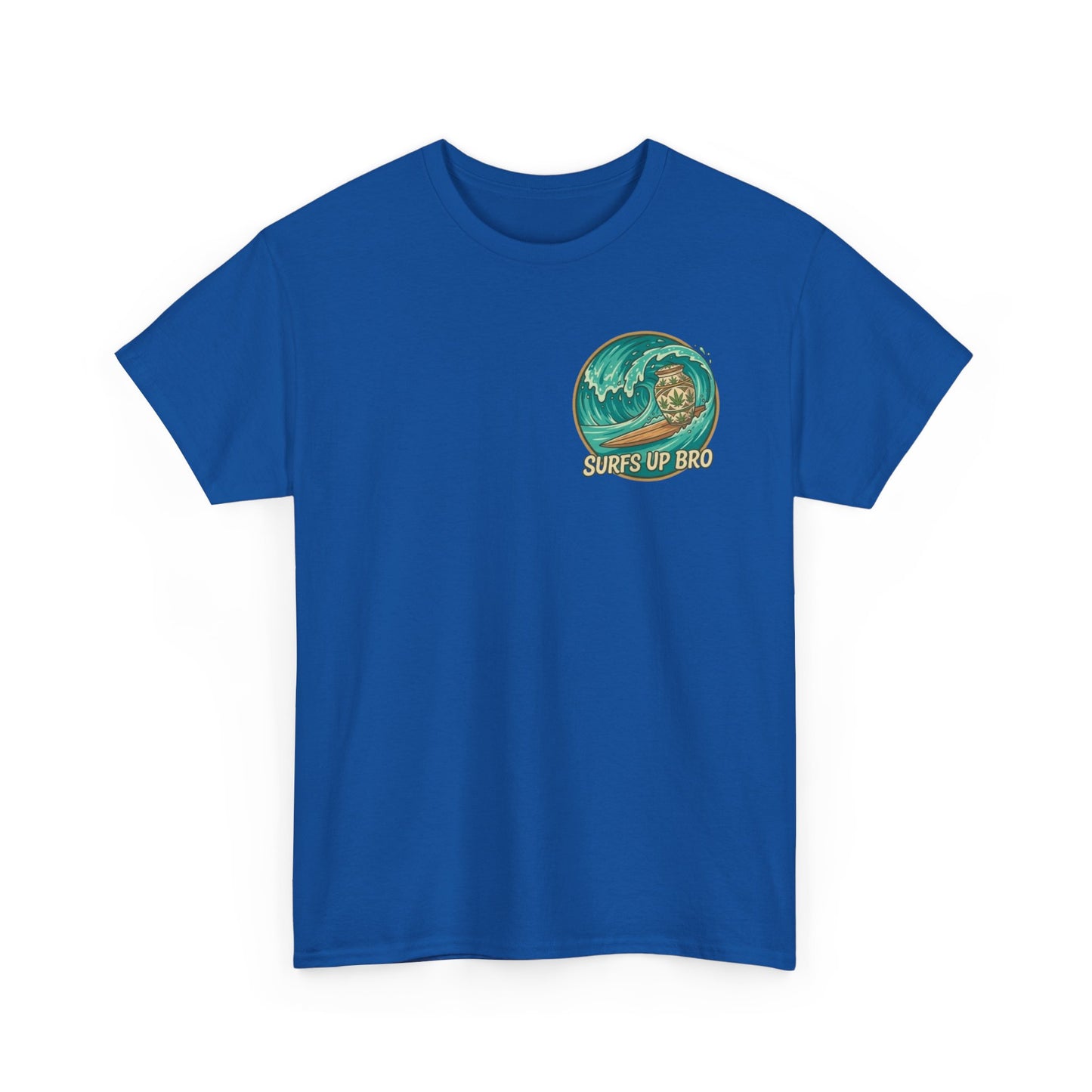 Bro Woulda Wanted It' Graphic Tee (Beach Wave Chest Accent)